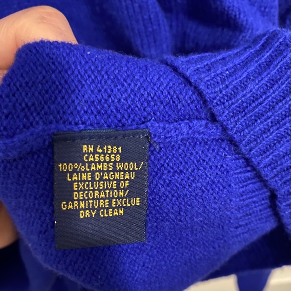 Polo Ralph Lauren Mens V Neck Sweater - Picture 4 of 4